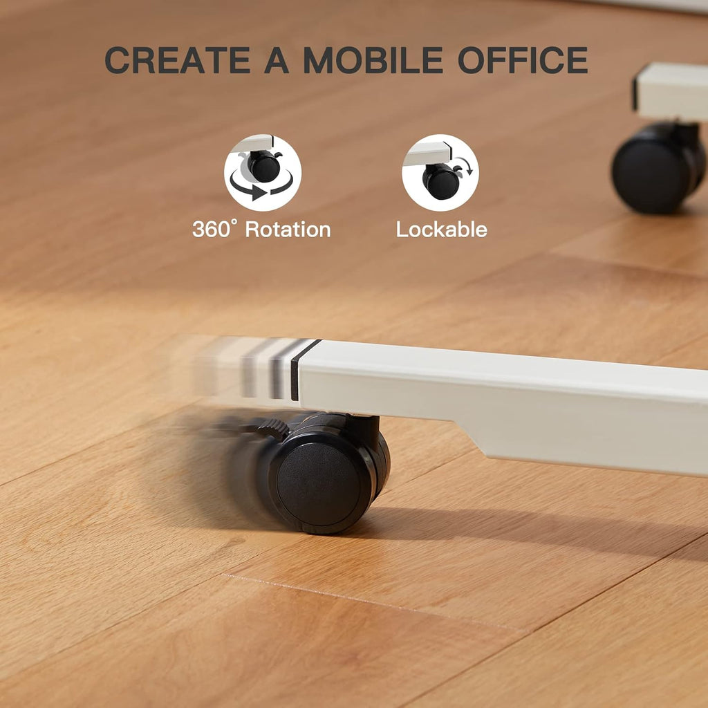 Mobile Standing Desk 27 inch with Gas Spring D3619