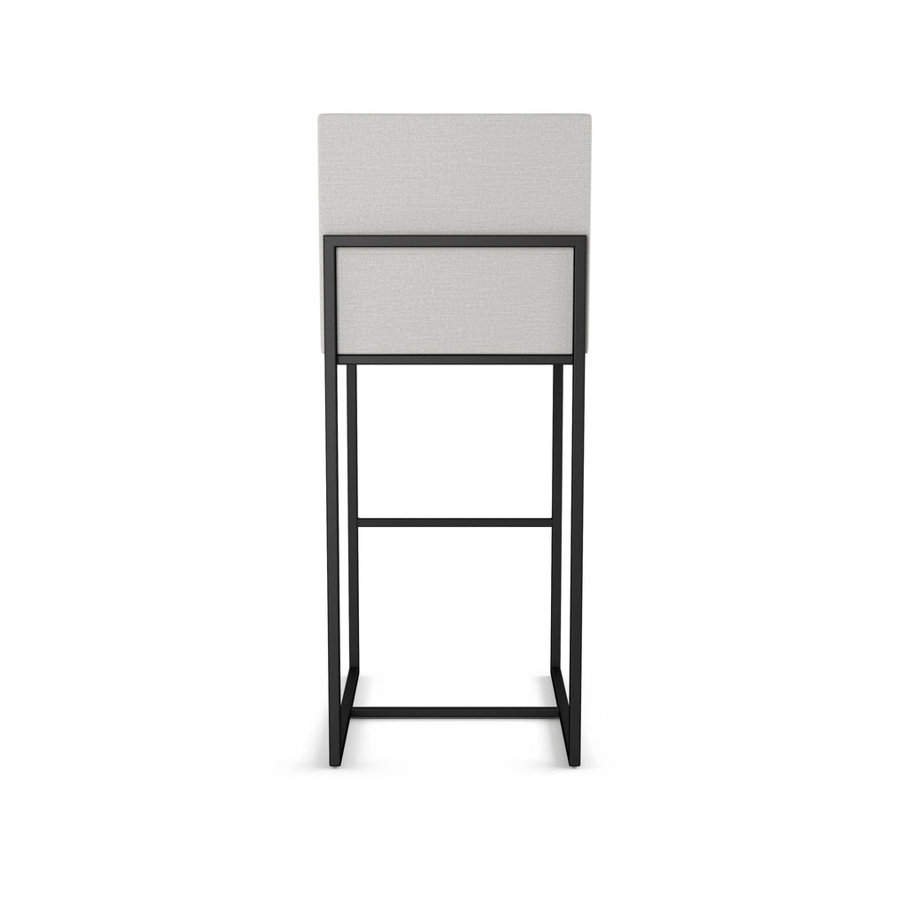 Polyester Swivel Counter Stool in Light Gray N80017