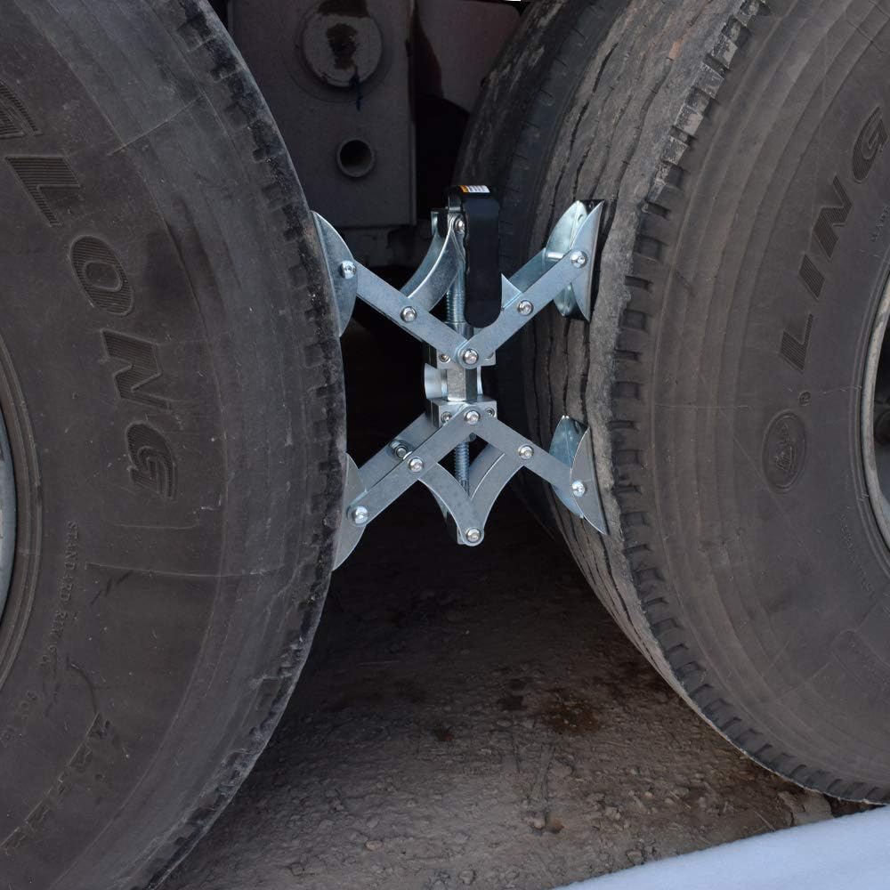 RV Wheel Chocks Stabilizer for Travel Trailers Tire Camper Accessories - Pack of 2 S844044
