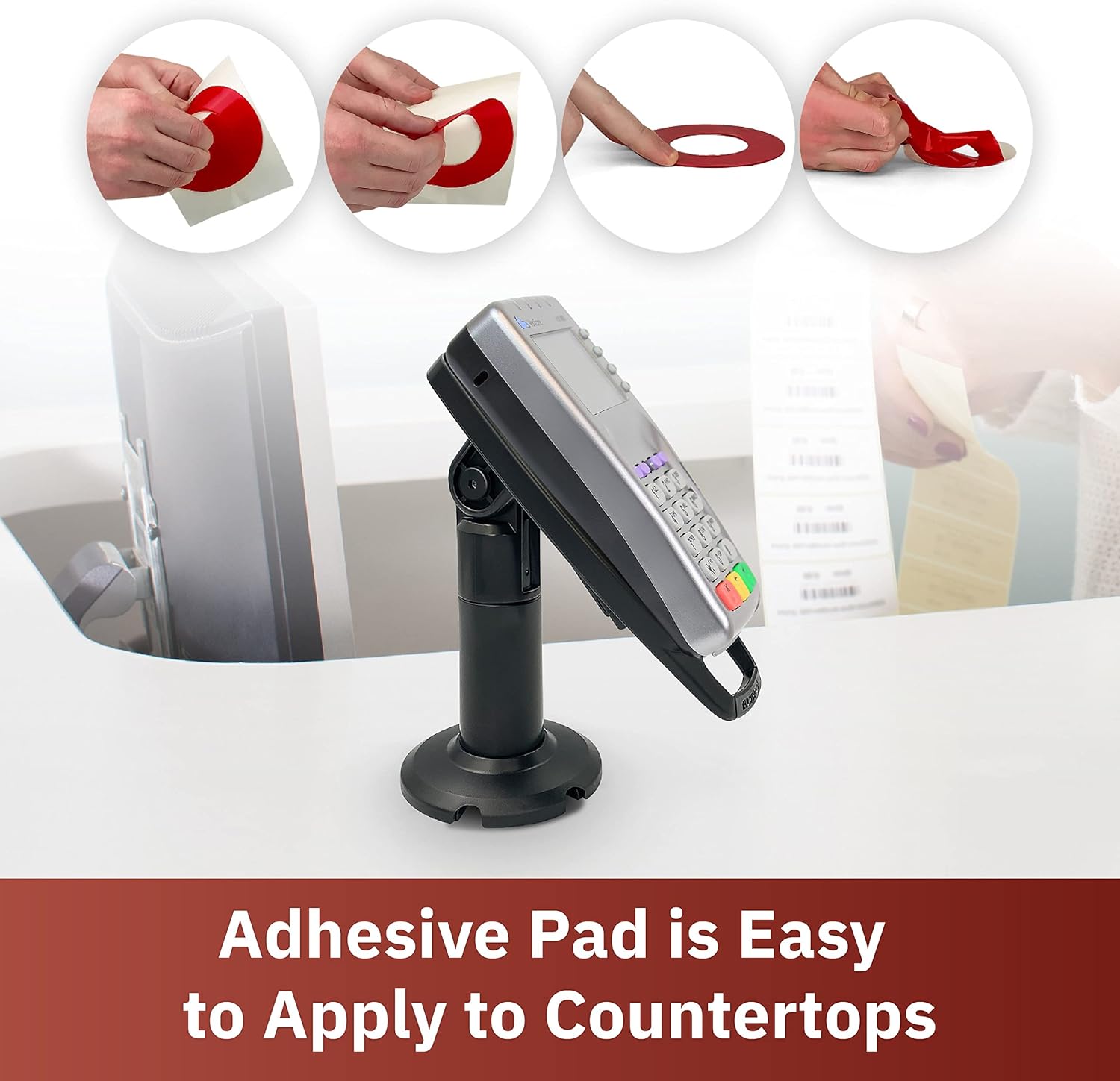 Black Pack of 2 PIN Pad Stand Z299