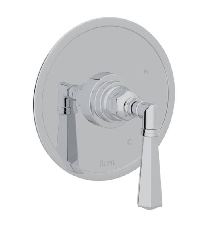 Tuscan Brass Pressure Balance Trim with Lever Handles K183934