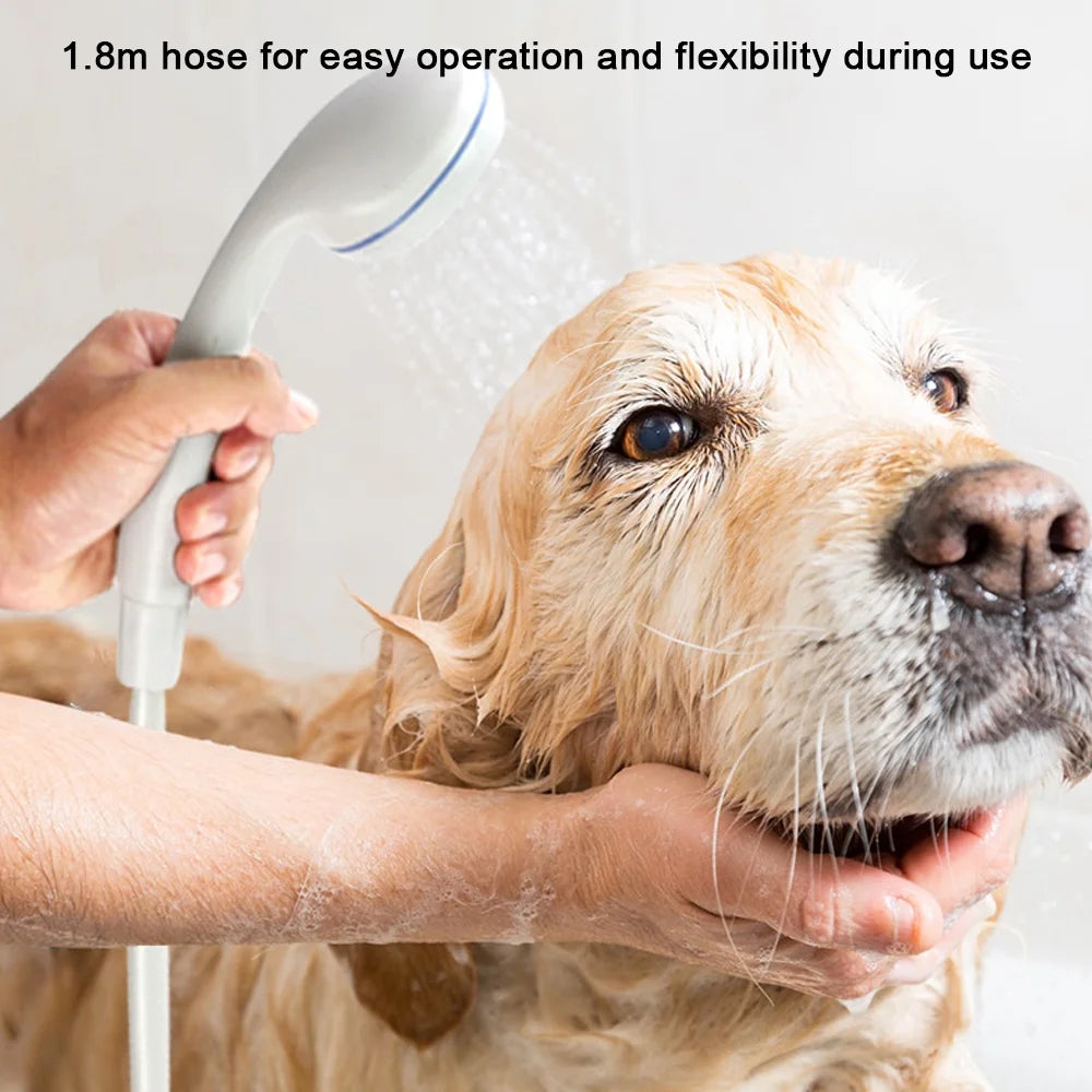 Portable Shower Camping Shower Handheld Electric USB Rechargeable Showerhead U65337