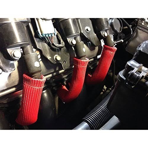 Red LSX Spark Plug Wire Set Z579