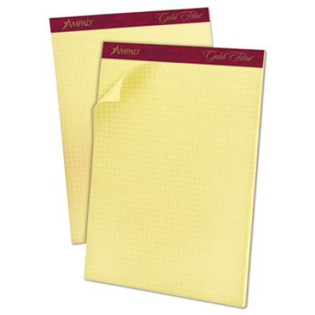 2Pc Canary Quadrille Pads, Stapled with Perforated Sheets, 50 Sheets M145