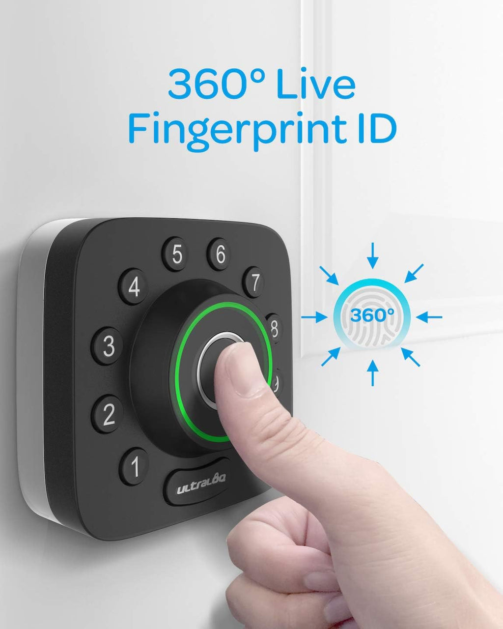 Smart Deadbolt with Bridge WiFi Adaptor Z8788