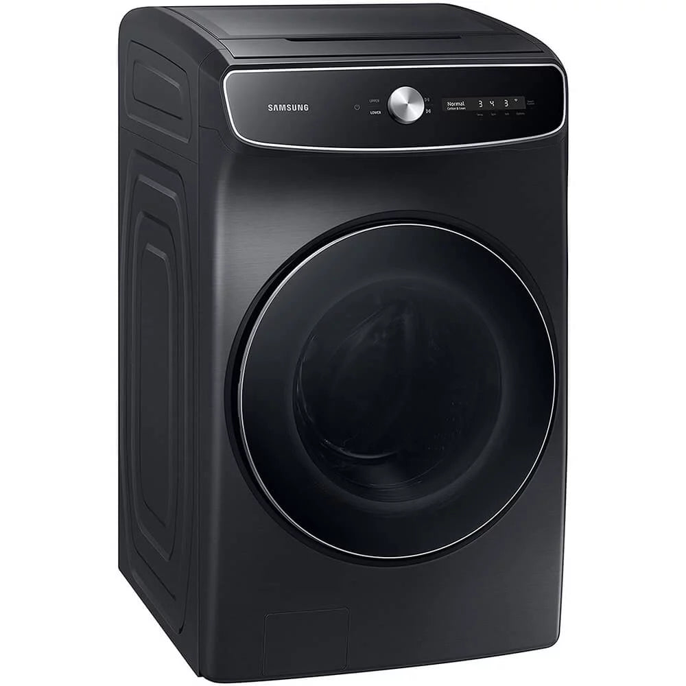 27" Wide 6.0 Cu Ft Front Loading Washer - Black J1264