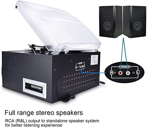 Bluetooth Record Player Turntable with Stereo Speaker X27010