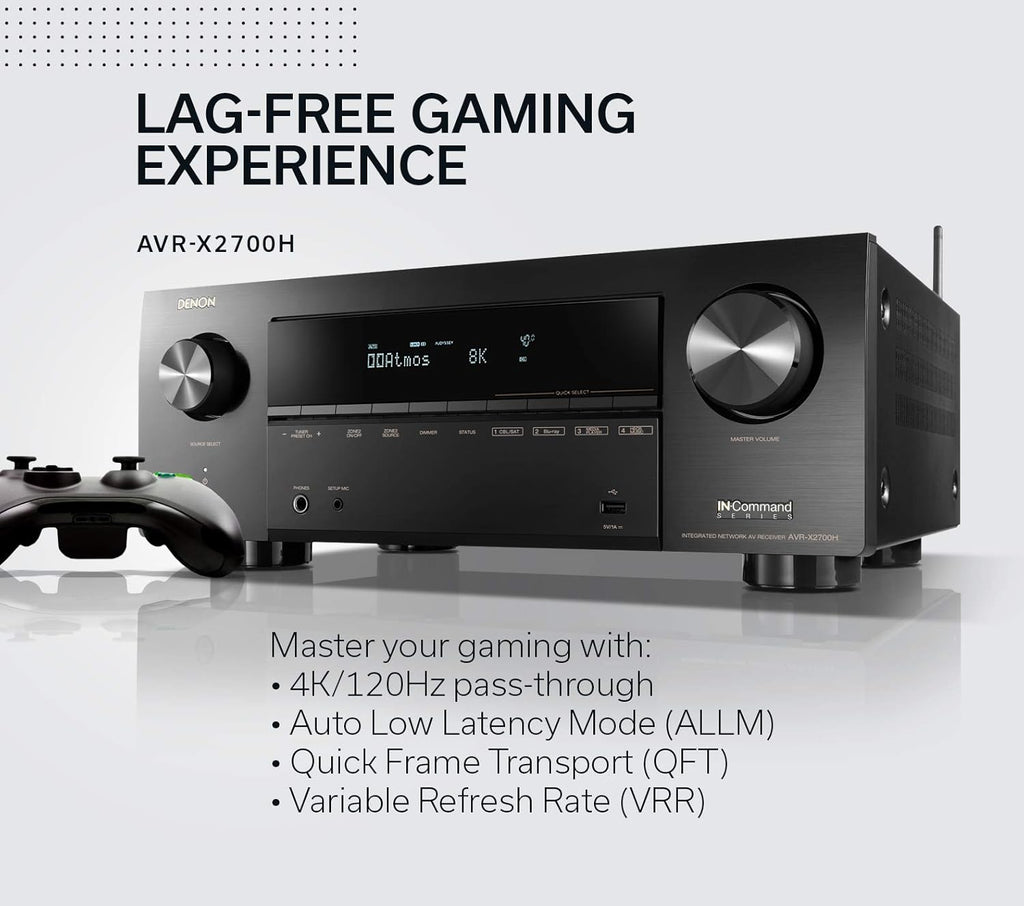 8K Ultra HD 7.2 Channel AV Receiver S2904