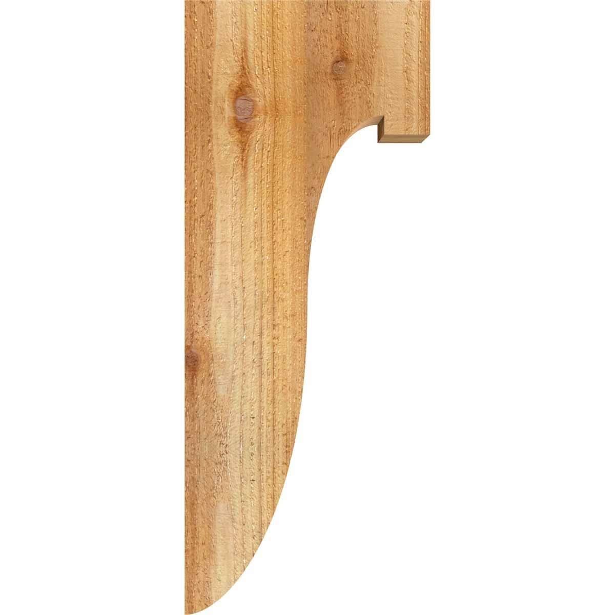 Rough Sawn Corbel, Western Red Cedar U24542