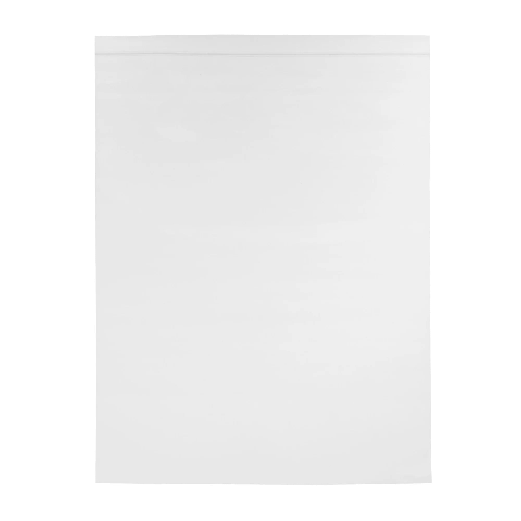 120-Pack Clear Plastic Self-Sealing 2 Gallon Storage Bags with Zip Top Lock Z188264