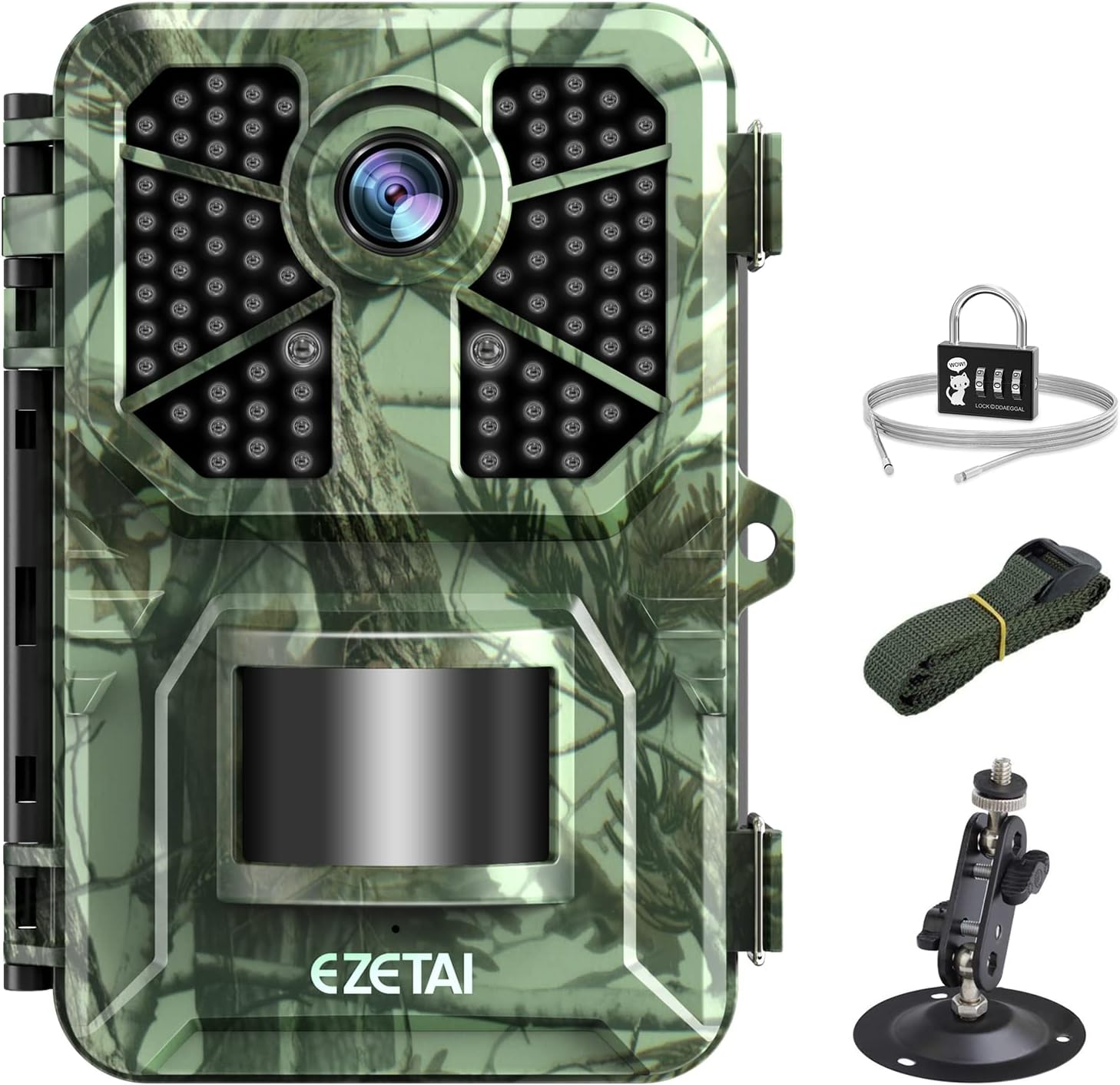 1520P 20MP Mini Trail Camera with Night Vision Motion Activated IP66 Waterproof Pack of 2 G4710