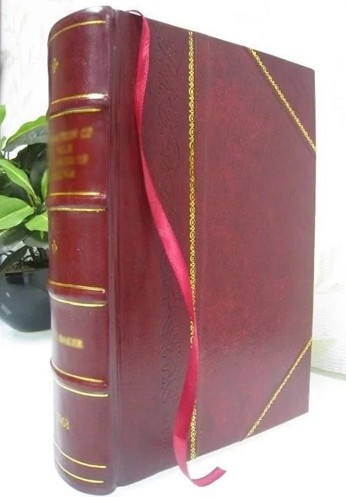 1917 Leather Bound Book B100