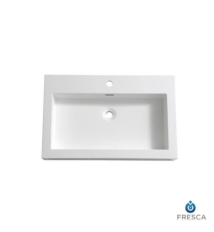 Self Rimming Bathroom Sink Y6586