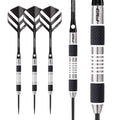 Tungsten Steel Darts with Flights, Shafts, Wallet Checkout Card Y51769