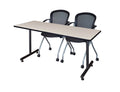 Maple Training Table and 2 Nesting Chairs R162027