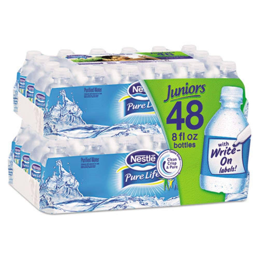 8 oz Purified Water Bottle, 48-carton O713538