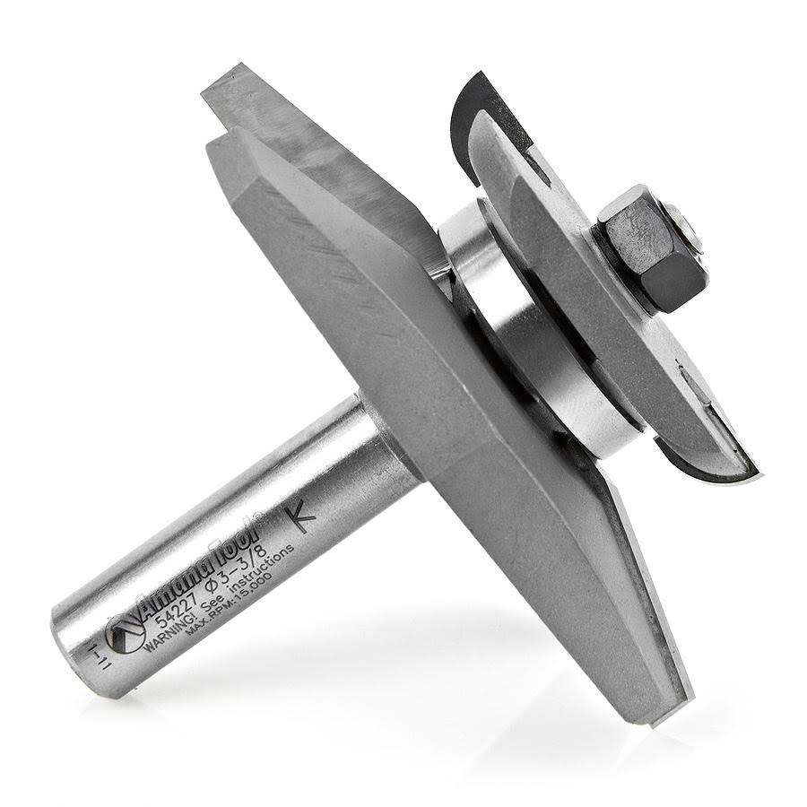 Carbide Tipped Raised Panel Cutter 15 Deg x 1-3/8 Angle x 3-3/8 Dia x 1-1/16 x 1/2 inch Shank M1790