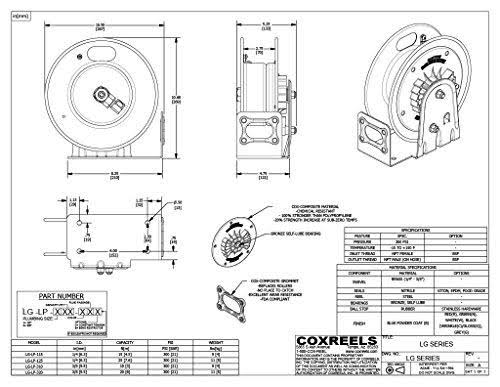 20 Feet 3/8x22 Hose Reel P110228