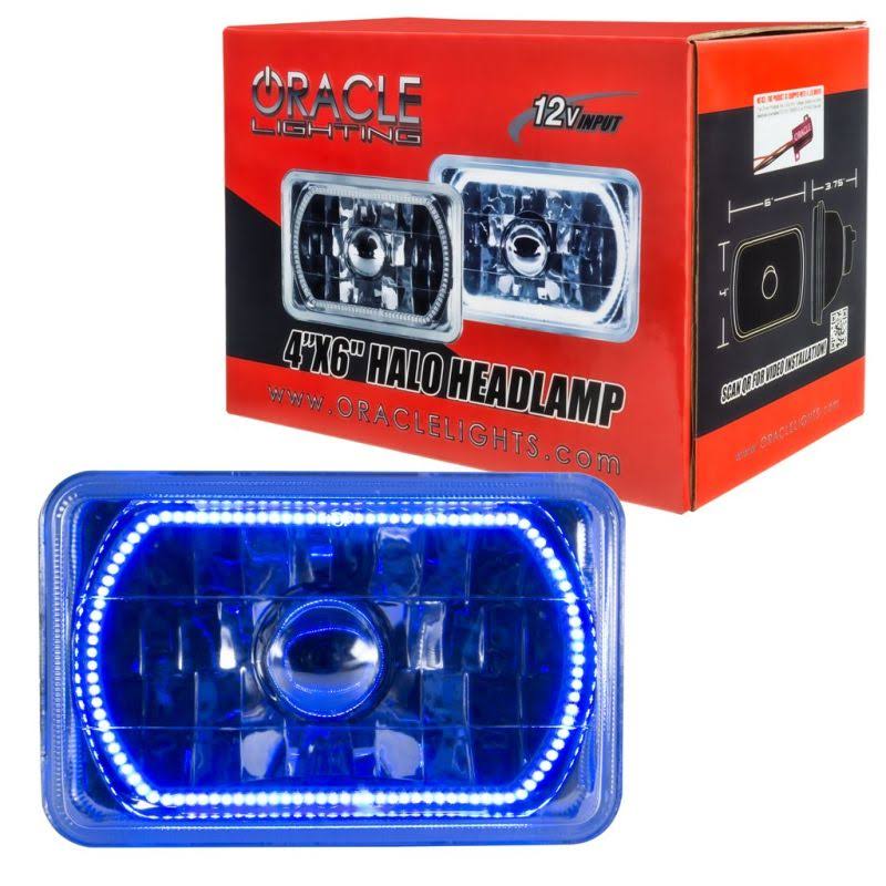 Blue 4x6 in. Sealed Beam Lights L876