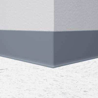 Dark Gray Rubber Cove Molding Roll I4891