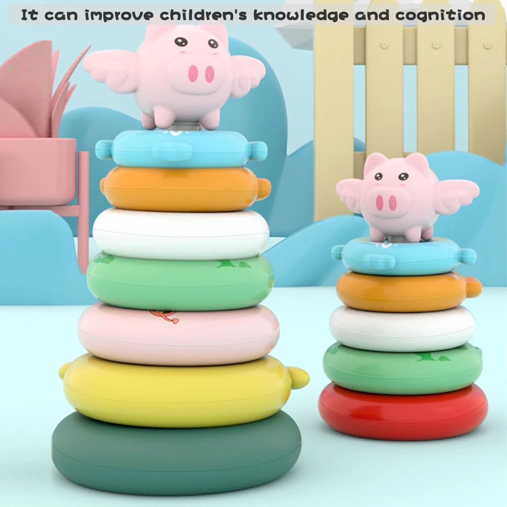 7 Rings Baby Stacking & Nesting Toys X181