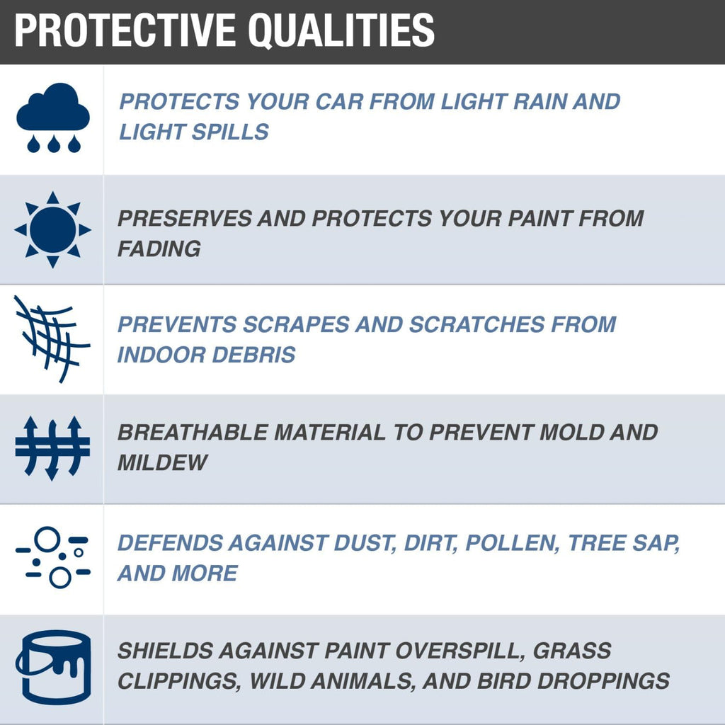 Gray Water Resistant Truck Cover, Pack of 2 N5430