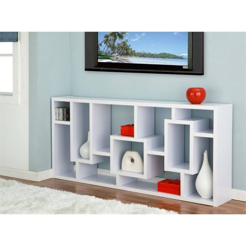 White Bookcase L4577