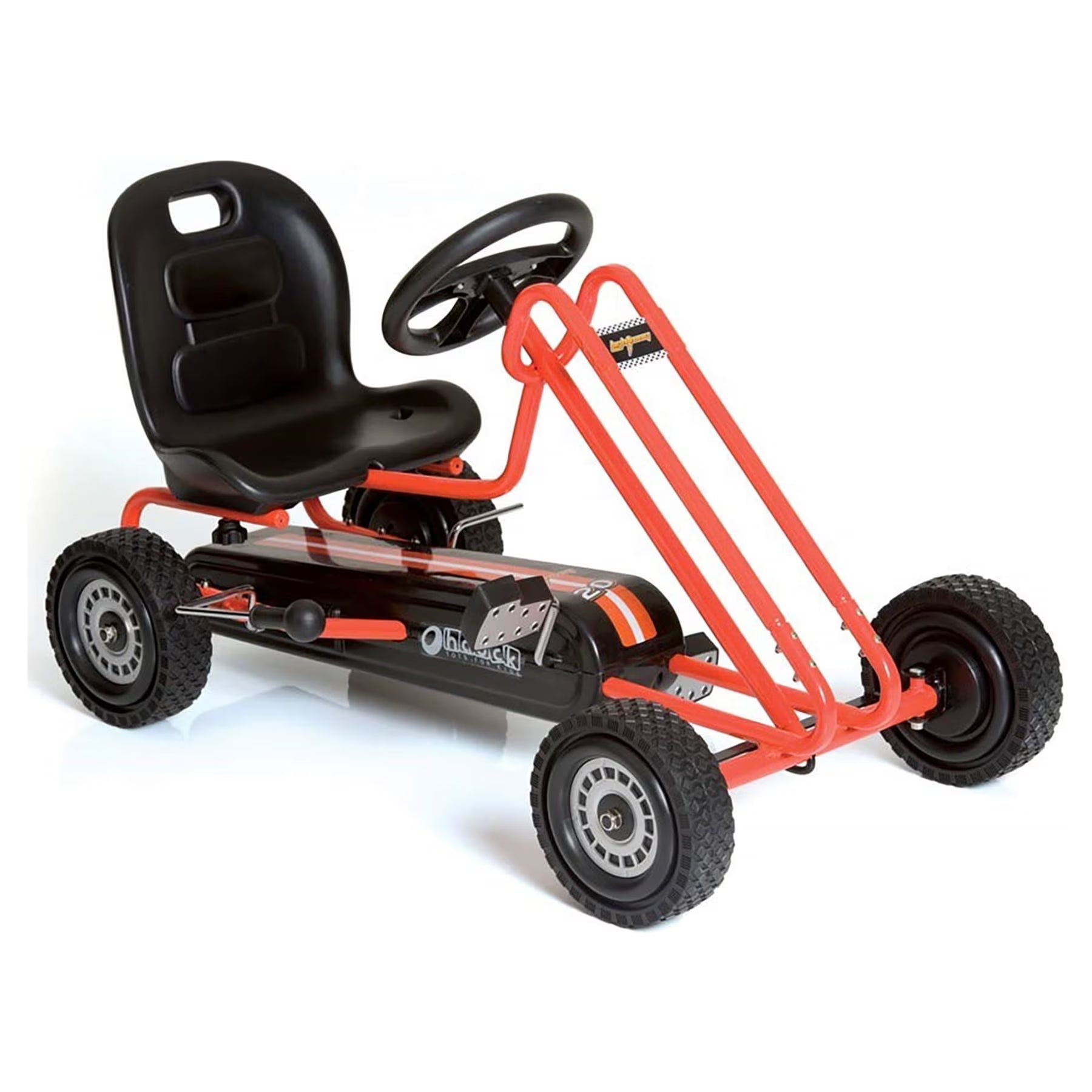 Lightning Pedal Go Kart Ride-on Toy with Adjustable Seat N2086