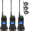 3 Packs UHF Two Way Radios Walkie Talkies X9821