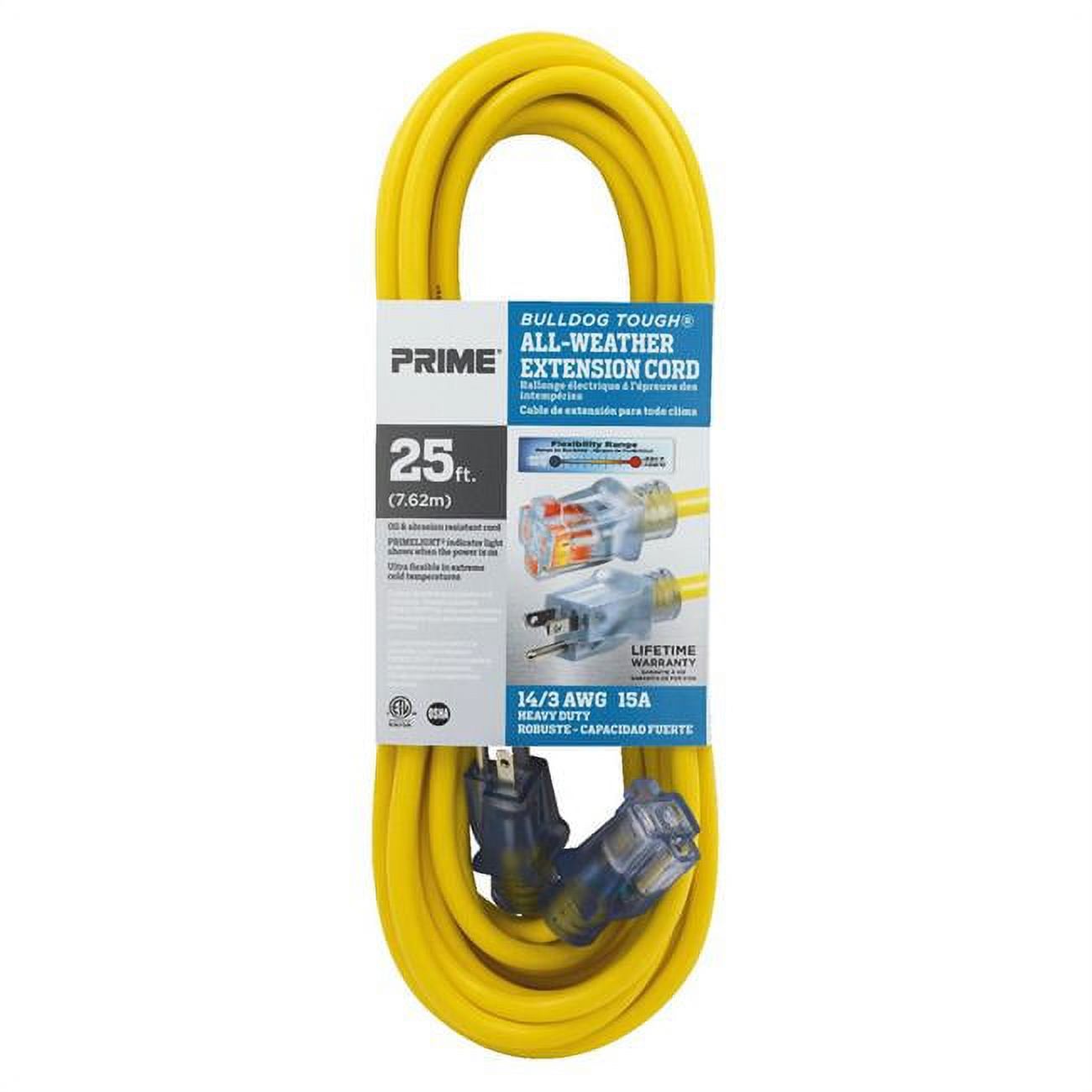 25 ft. 14 Gauge 3 SJTOW Extension Cord H287