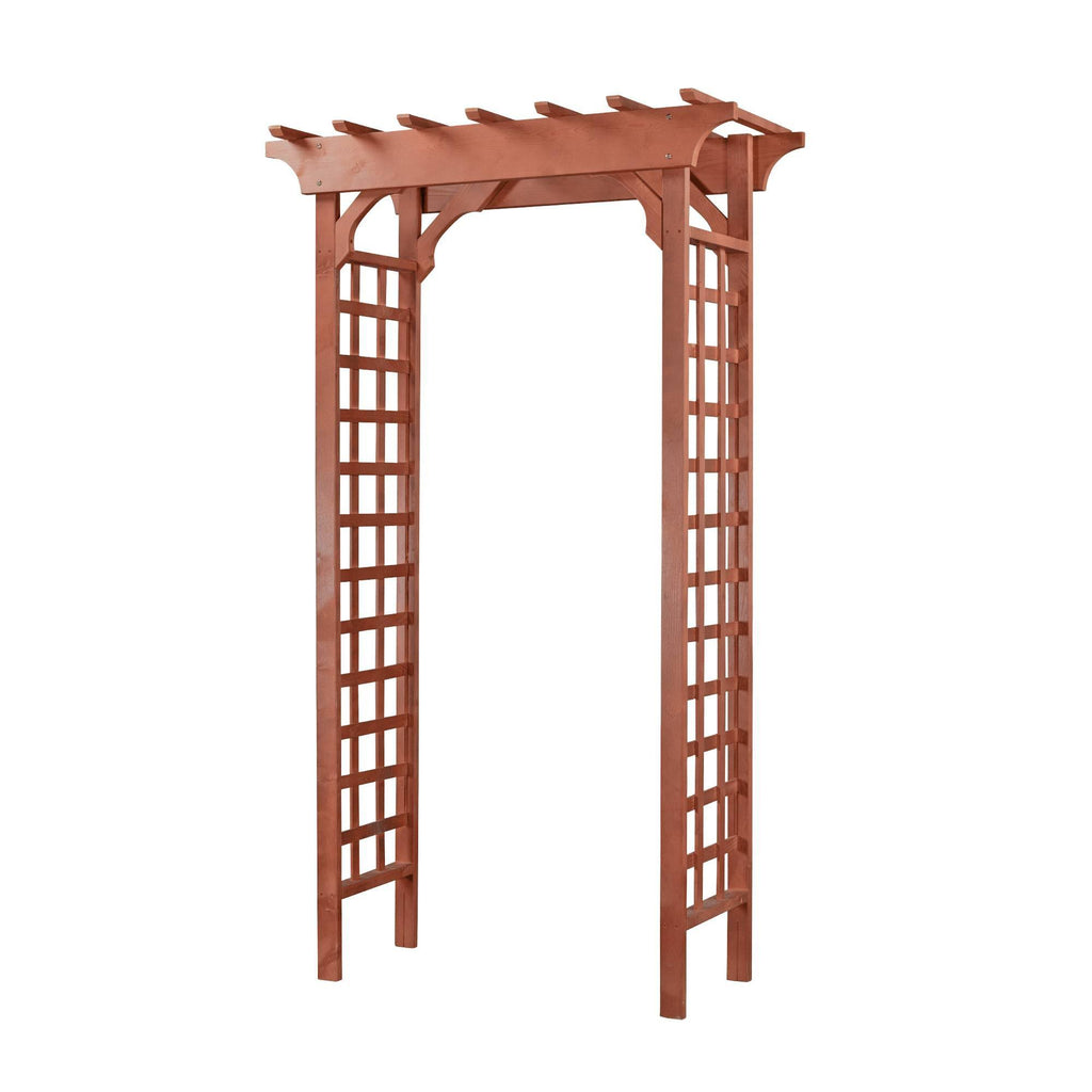 Medium Brown Garden Arbor S622