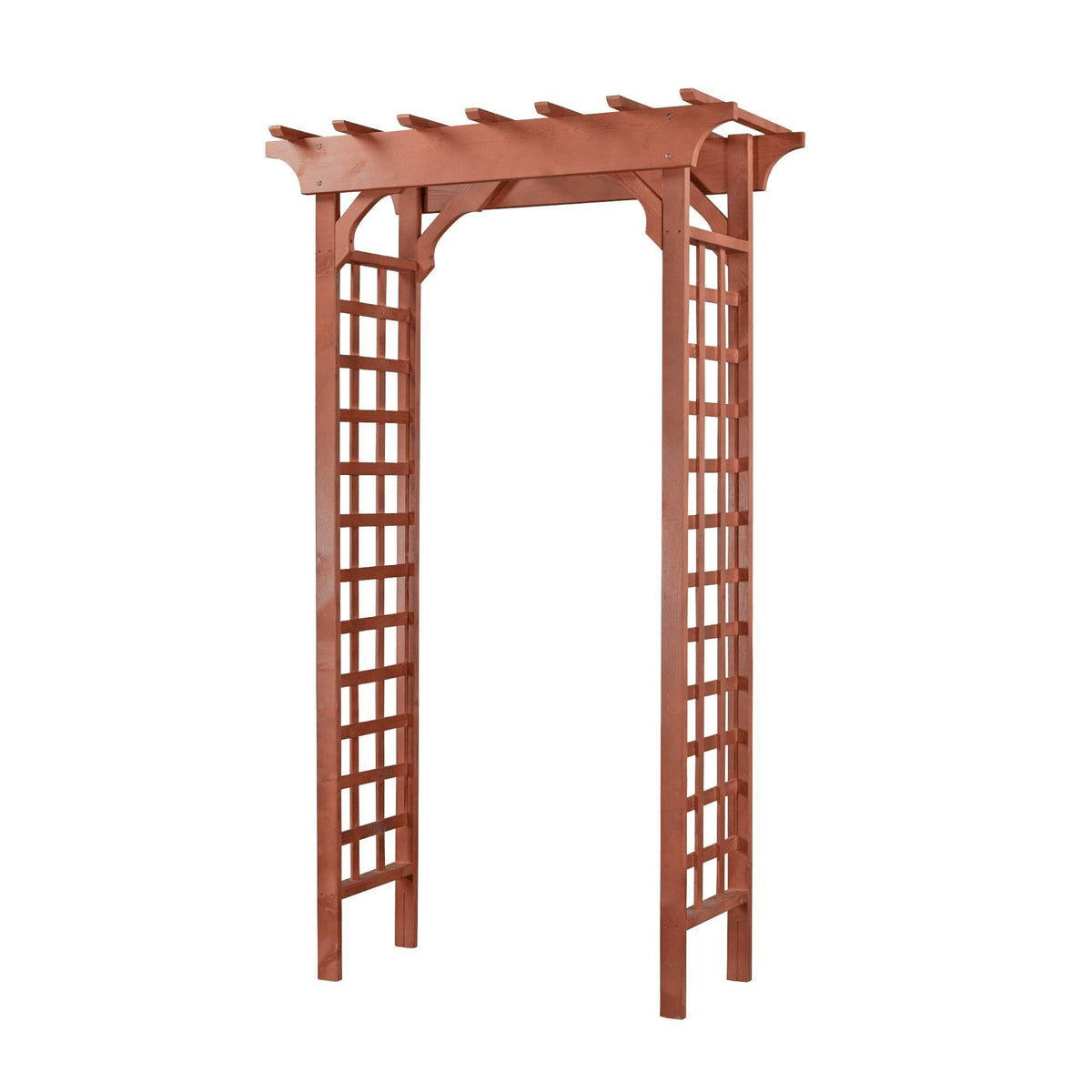 Medium Brown Garden Arbor S622
