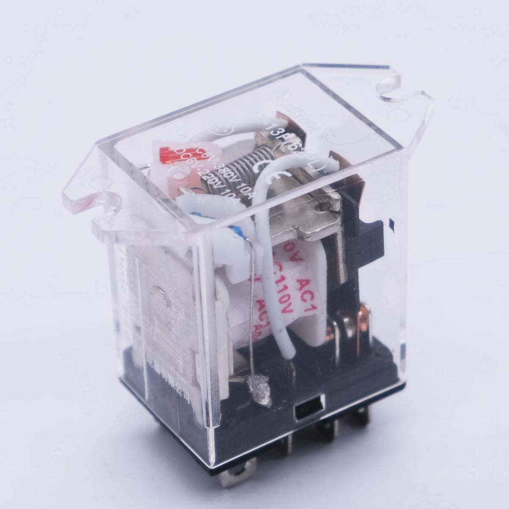 2pcs DC 24V 8 Pin 10A DPDT LED Indicator Electromagnetic Power Relay C50007