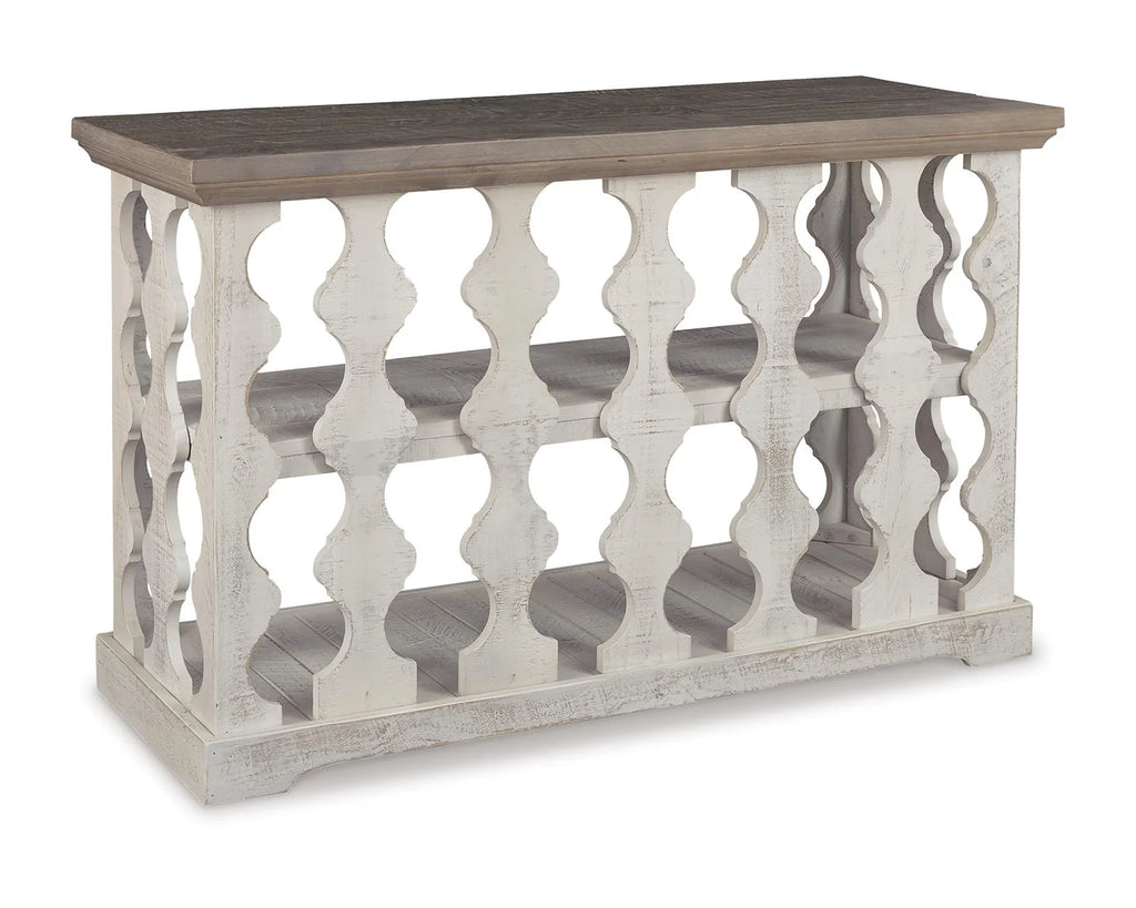 Gray/White Sofa Console Table A79672