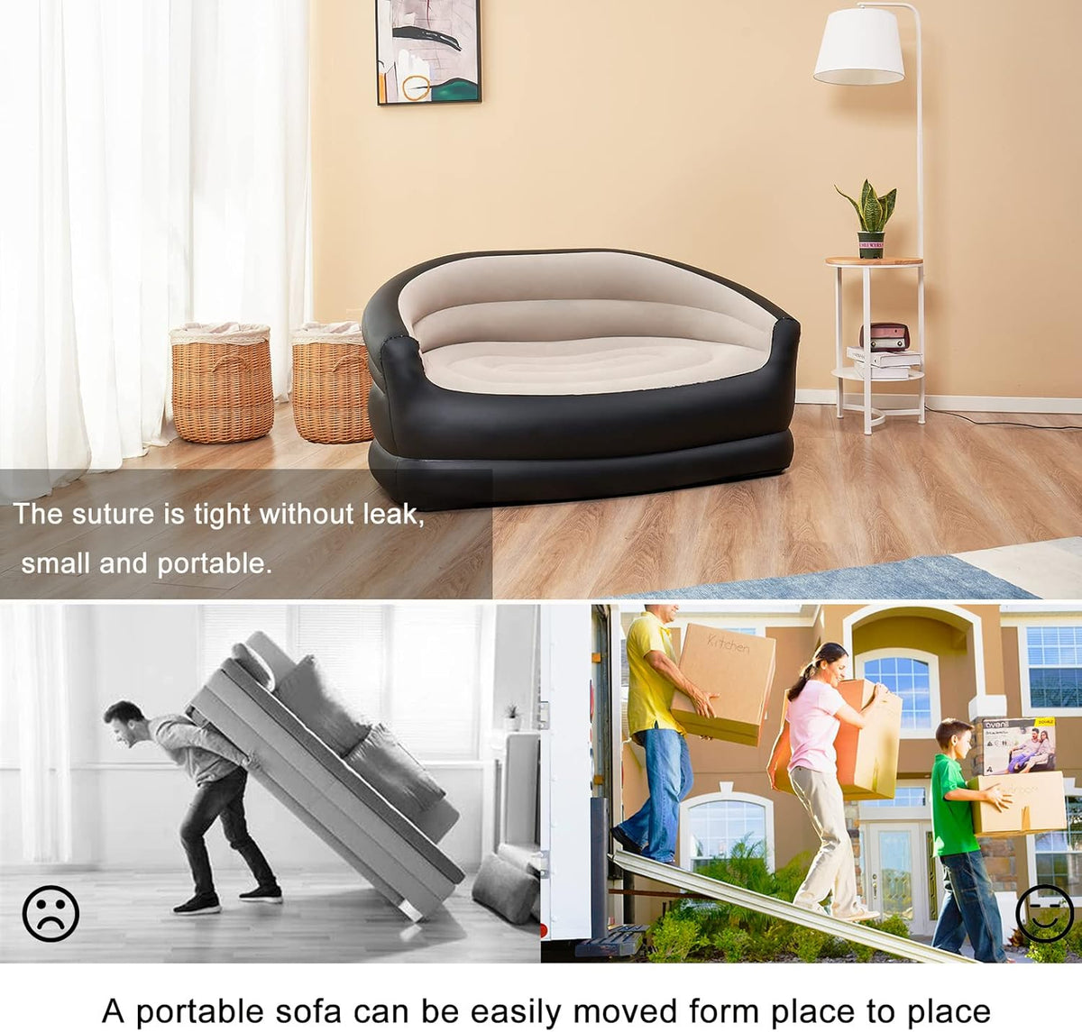 Inflatable Couch Air Sofa F105