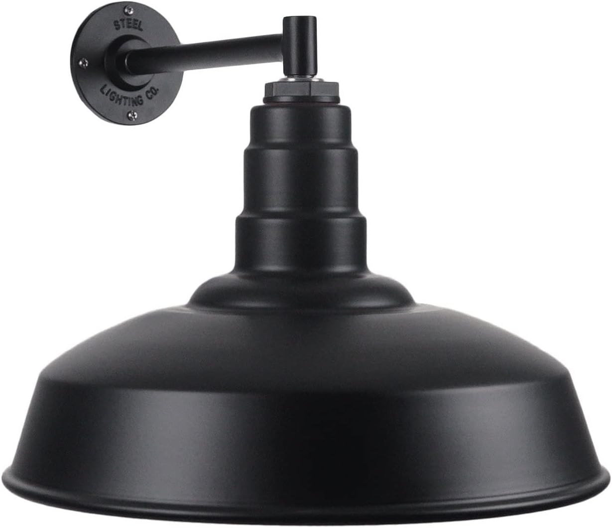 Matte Black Outdoor Barn Light T511339