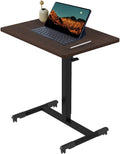 Height Adjustable Standing Desk with Locking Wheels Z18285