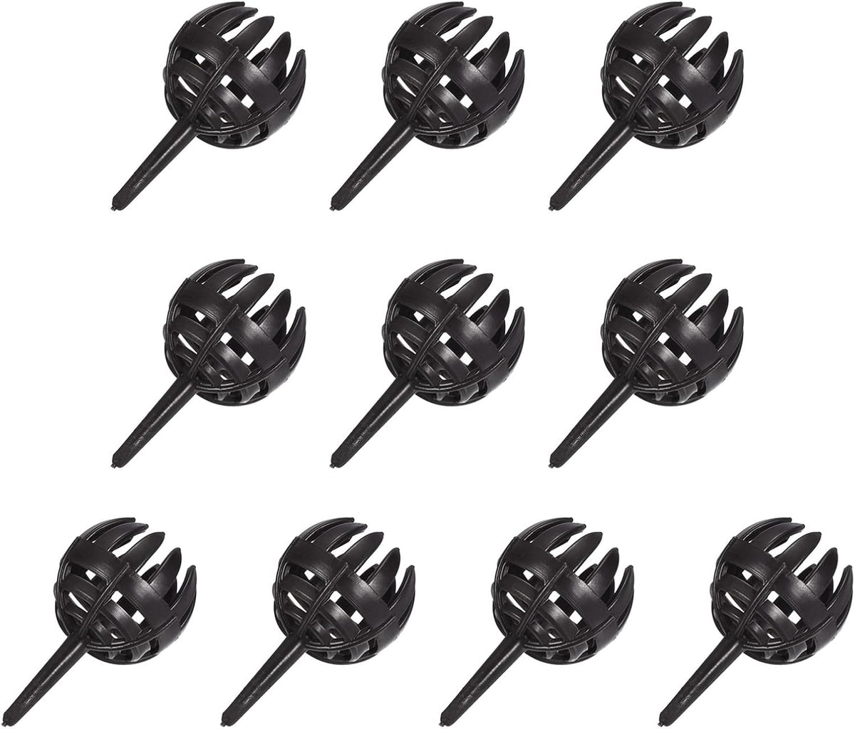 Brown 10 Pack Plastic Bonsai Planting Container B2321