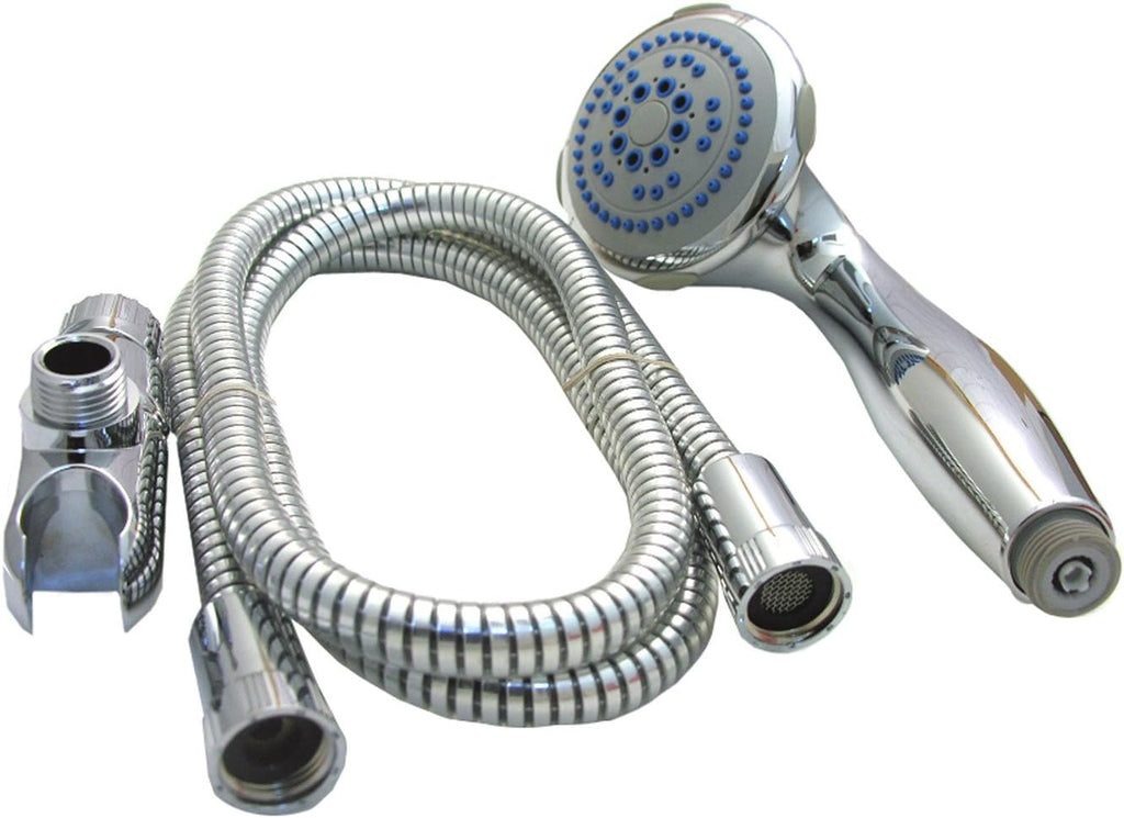 Chrome Finish Hand Held Five Function Shower Head, 10-Pack U46522