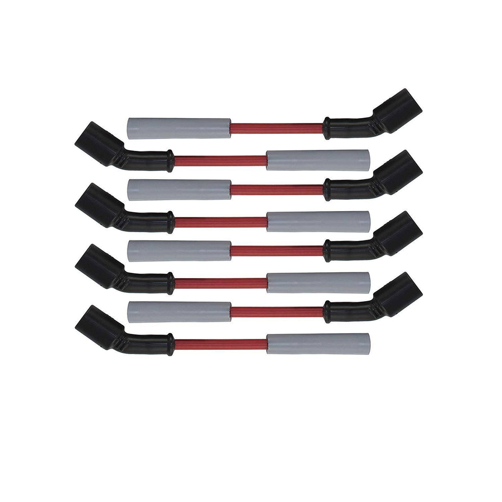 Red LSX Spark Plug Wire Set Z579