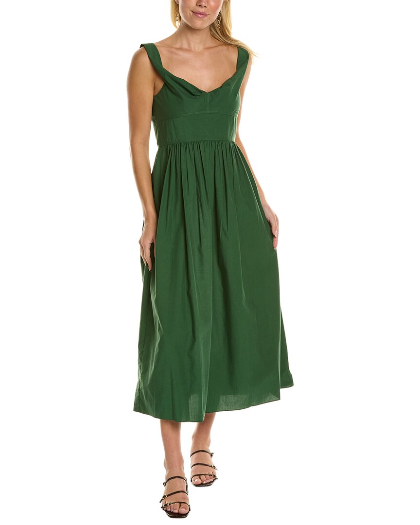 Green Midi Dress H4512