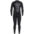Black/Silver 4/3 Back Zip Wetsuit B4015