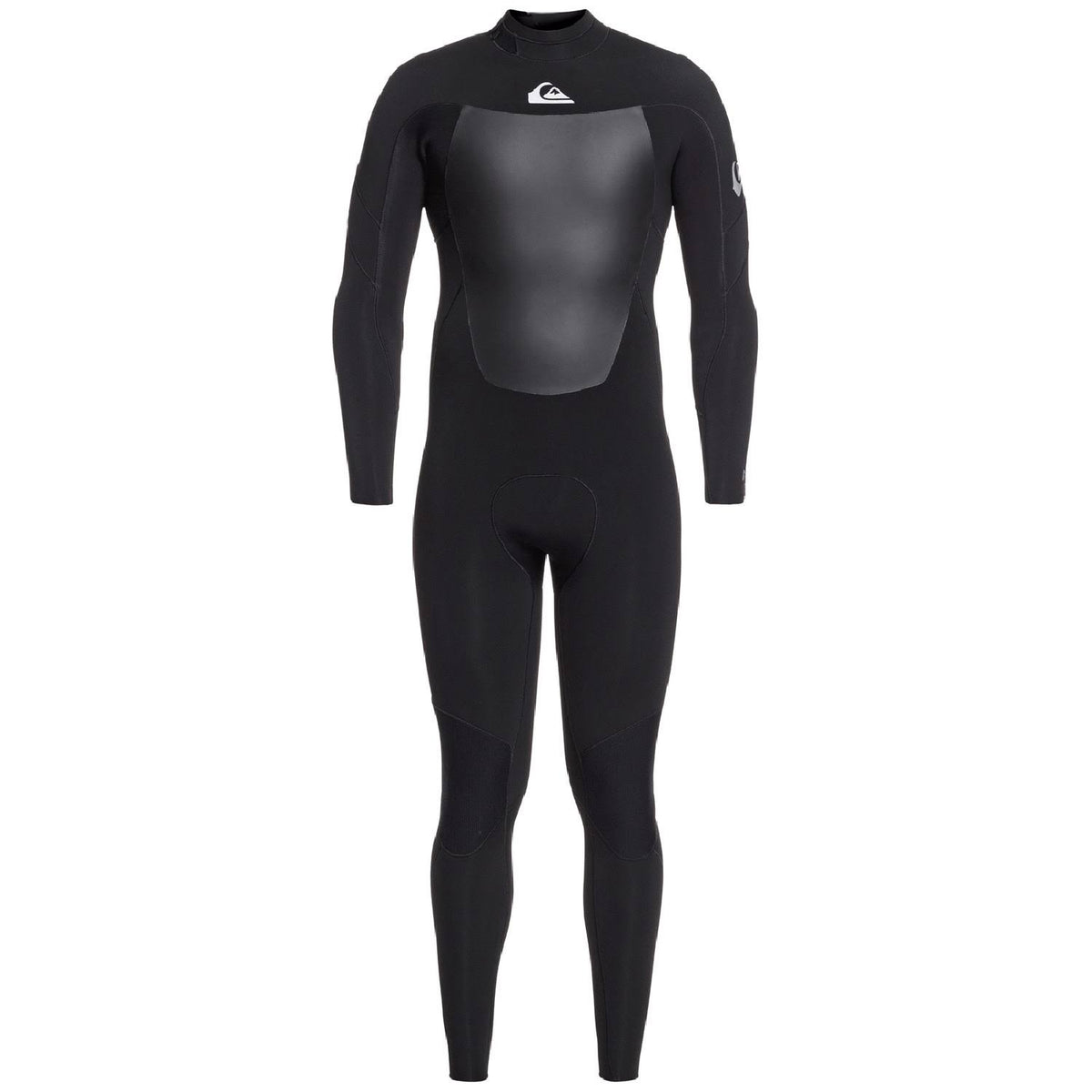 Black/Silver 4/3 Back Zip Wetsuit B4015