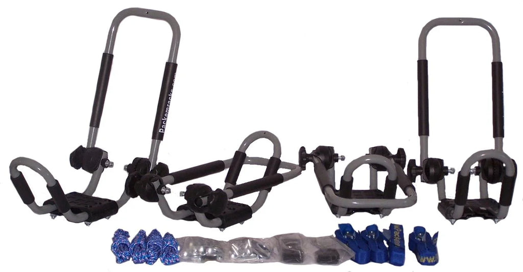 Folding Kayak Rack Roof Top and Wall Carrier Bundle X344221