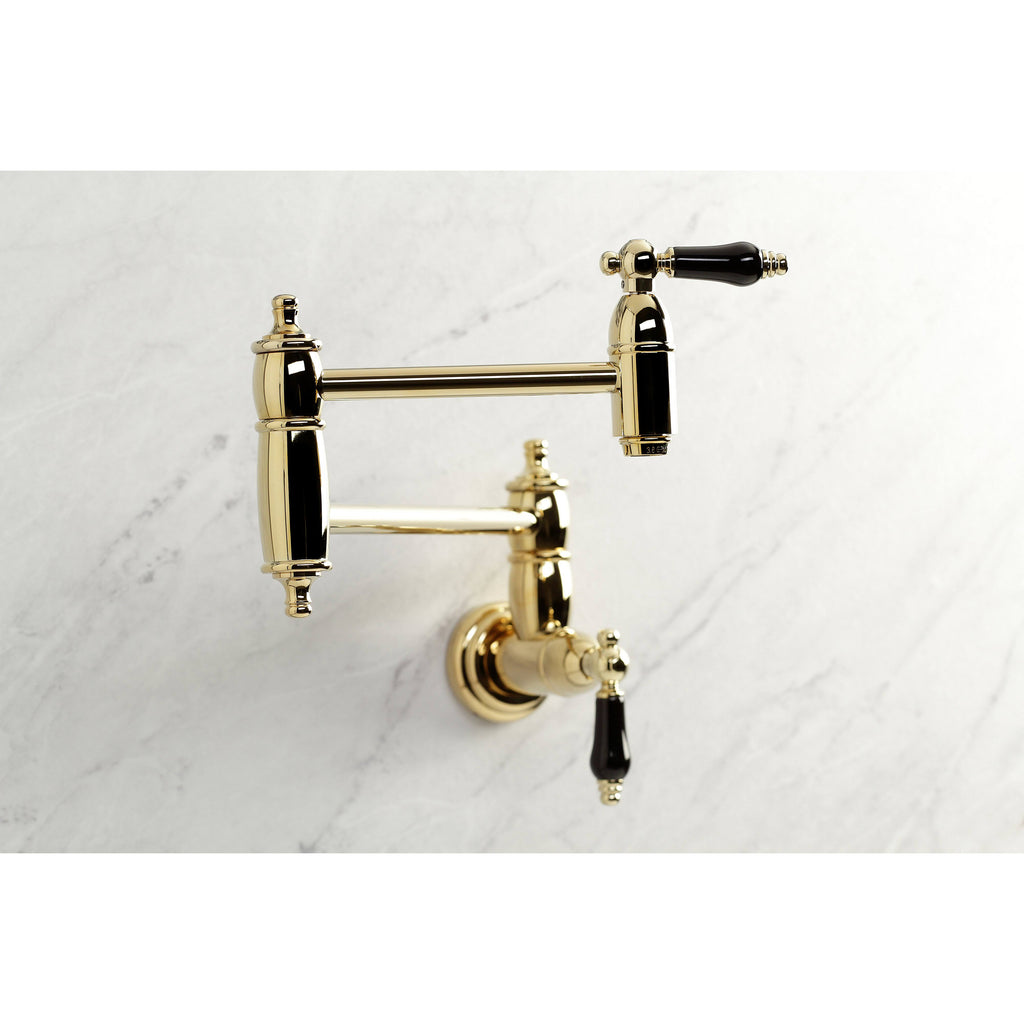 Brushed Nickel Wall Mount Pot Filler E12472