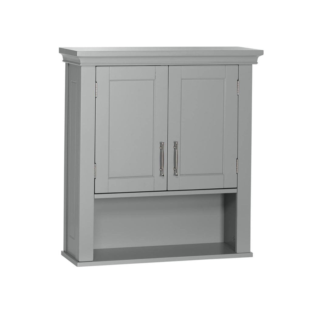 Gray Storage Wall Cabinet T589272