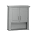 Gray Storage Wall Cabinet T589272