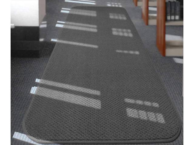 Skid-Resistant Carpet Runner - Gray - 14 ft. x 27 in. Q44418
