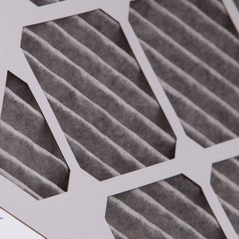 12x18x1 MERV 12 Pleated Carbon Air Filters 6 Pack C892