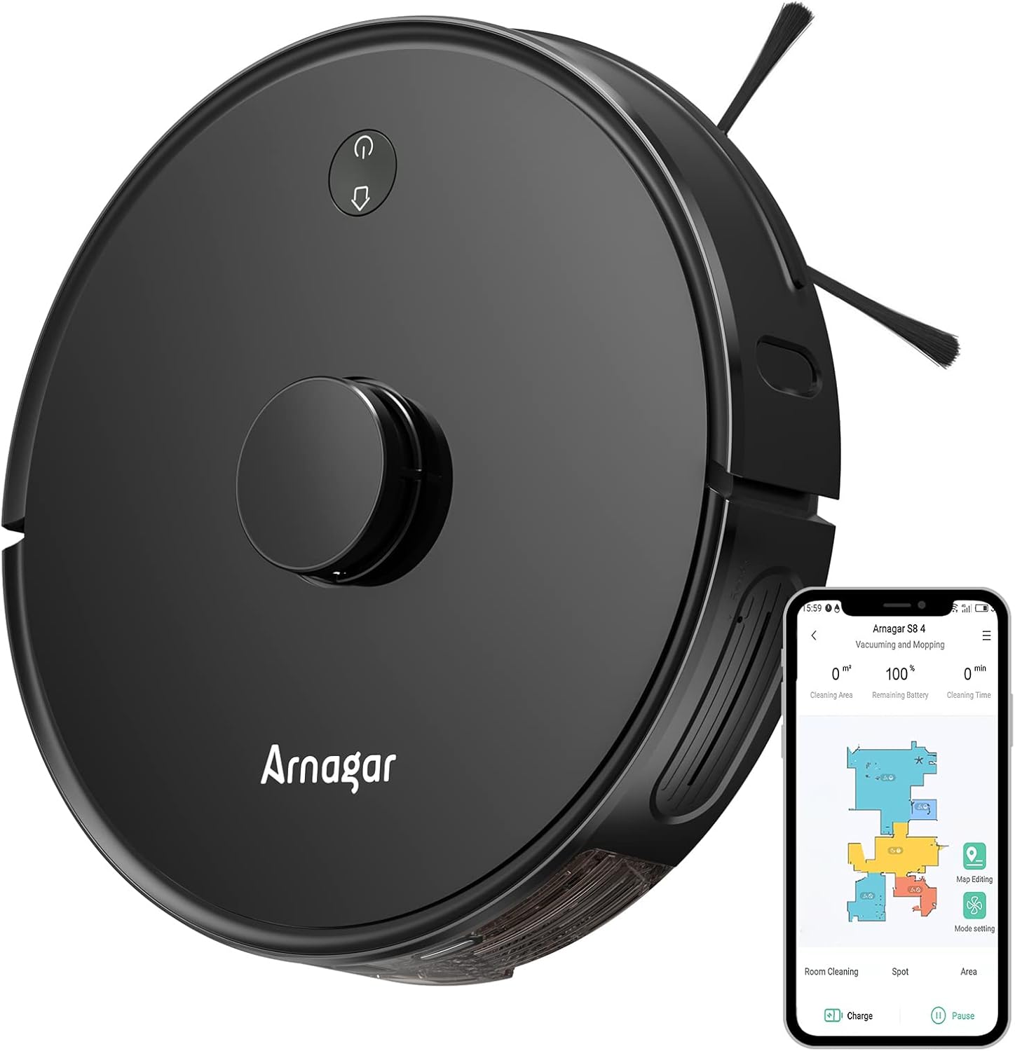 Robot Vacuum and Mop Combo U4632